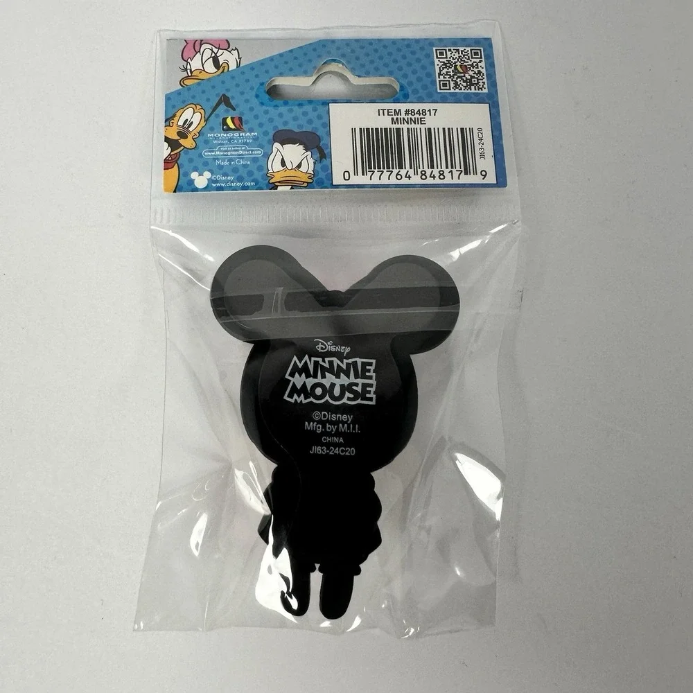 Disney Minnie Mouse Magnet Pink Bow Mickey & Friends Monogram New